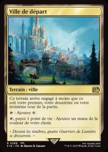 Ville de départ