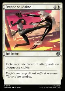 Frappe soudaine