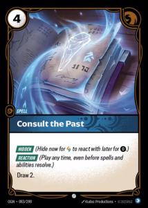 Consult the Past
