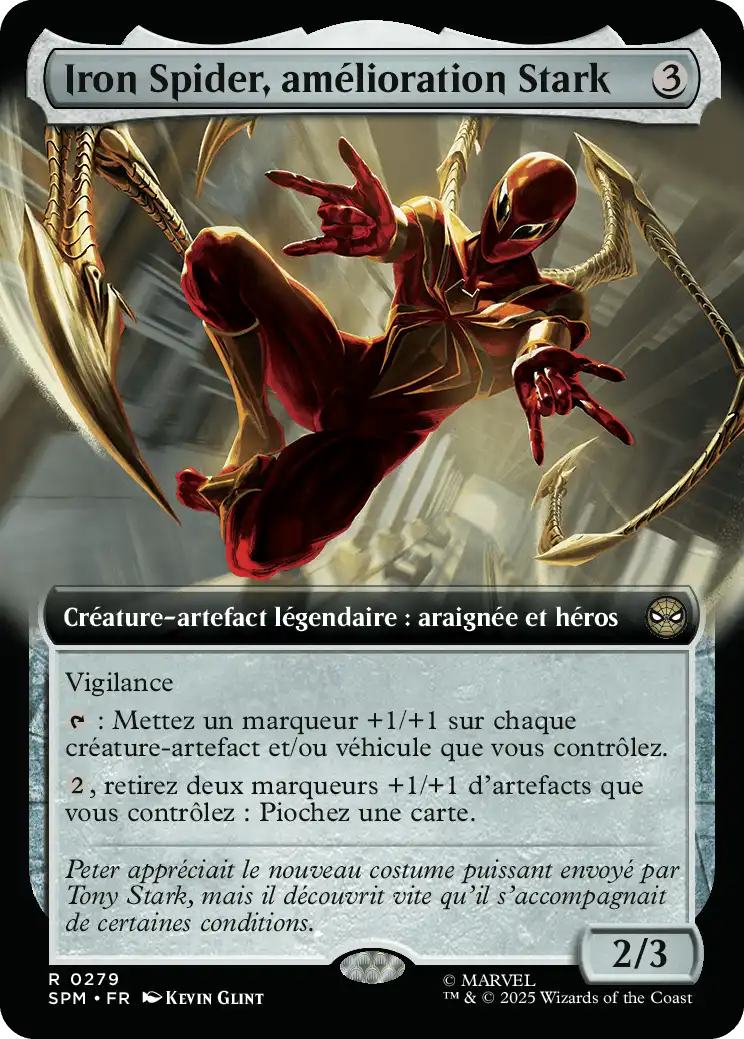 Iron Spider, amélioration Stark (Française)