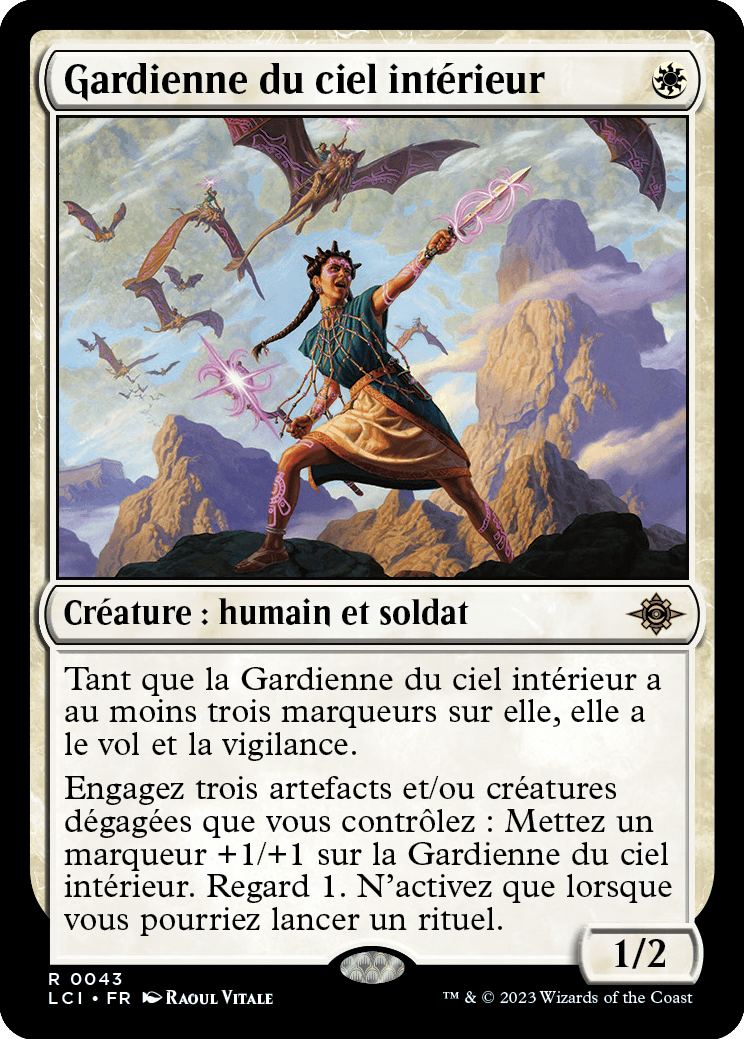 Gardienne du ciel intérieur (Française)