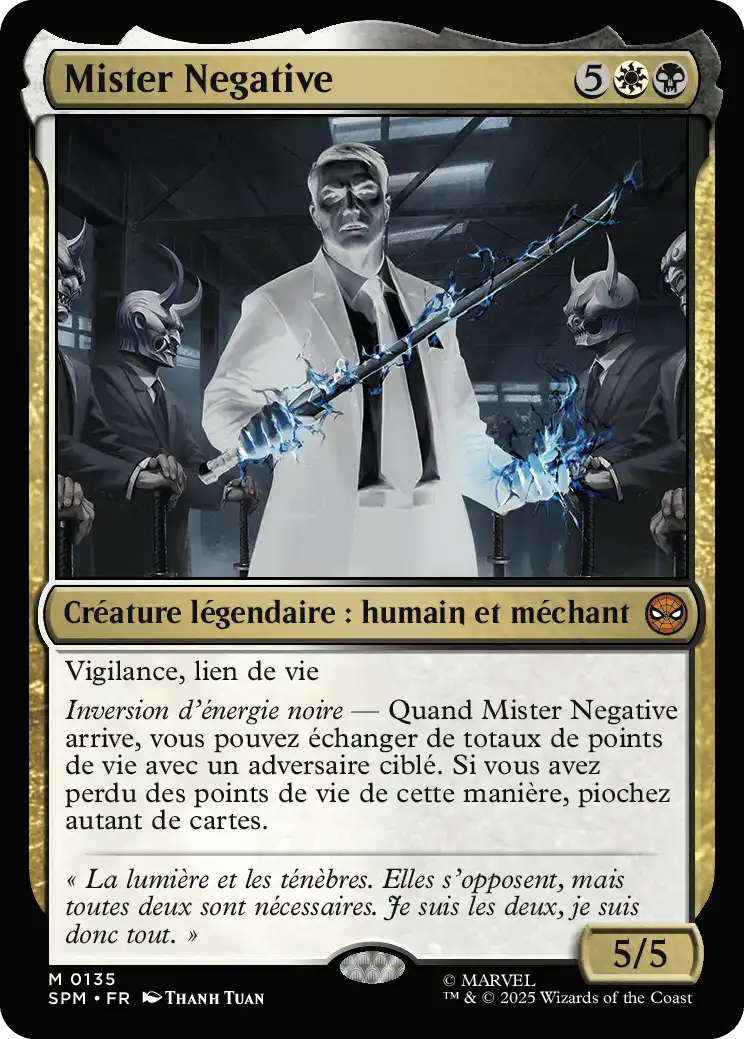 Mister Negative (Française)