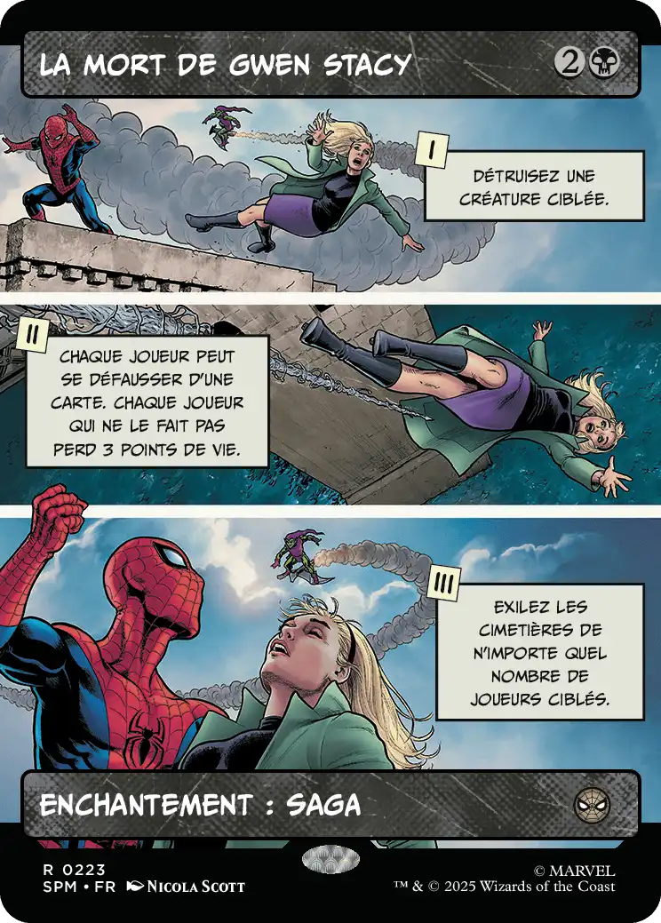 La mort de Gwen Stacy (Française (v2))