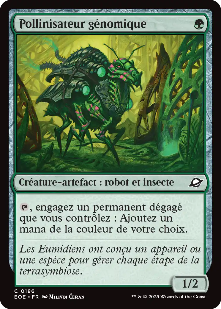 Pollinisateur génomique (Française)