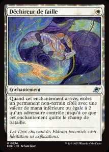 Déchireur de faille
