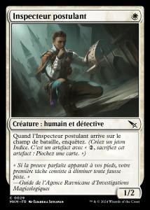 Inspecteur postulant