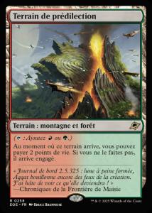 Terrain de prédilection