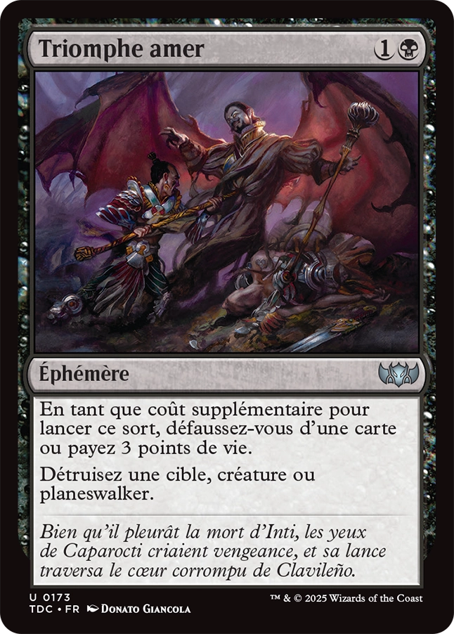 Triomphe amer (Française)