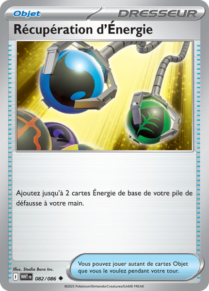 Récupération d'Énergie (Française)