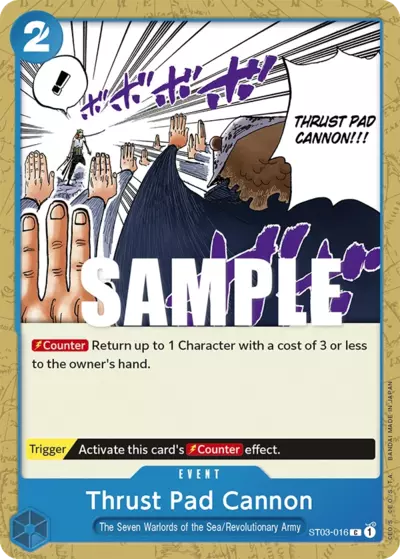 Thrust Pad Cannon (English)