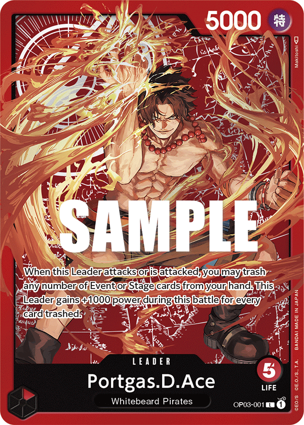 Portas.D.Ace (English Special Goods Set -Ace/Sabo/Luffy-)