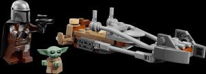 Le speeder bike du Mandalorien et Grogu