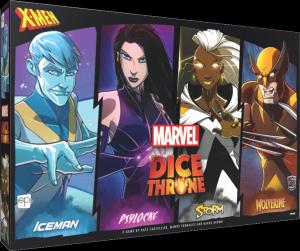 Marvel Dice Throne - X-Men: Iceberg, Psylocke, Tornade, Wolverine