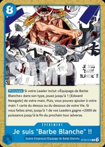 Je suis "Barbe Blanche" !!