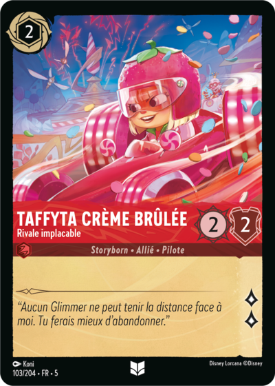 Taffyta Crème Brûlée - Rivale implacable (française)