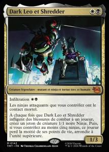 Dark Leo et Shredder