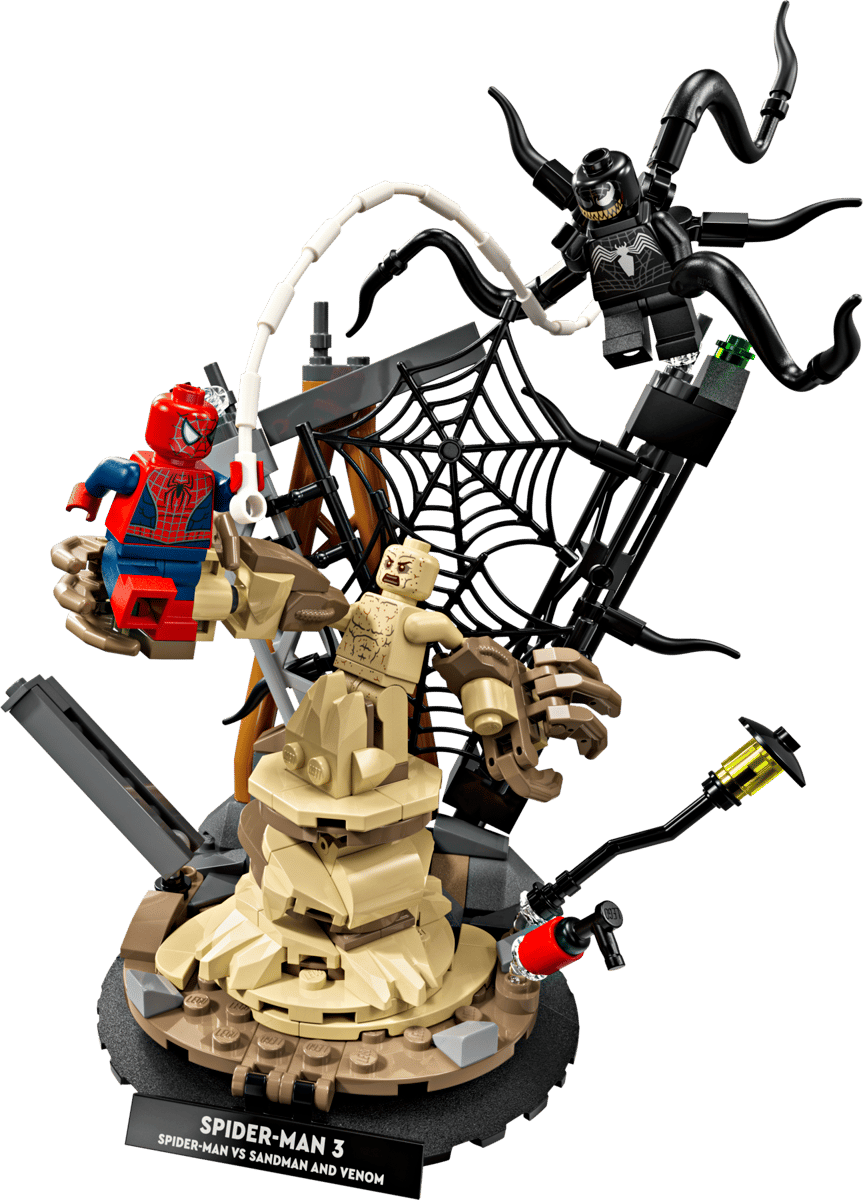 Le combat légendaire entre Spider-Man et Sandman