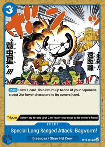 Special Long-Range Attack!! Bagworm