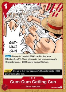 Gum-Gum Gatling Gun