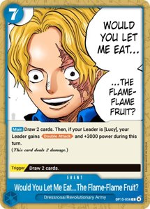 Would You Let Me Eat the Flame-Flame Fruit?